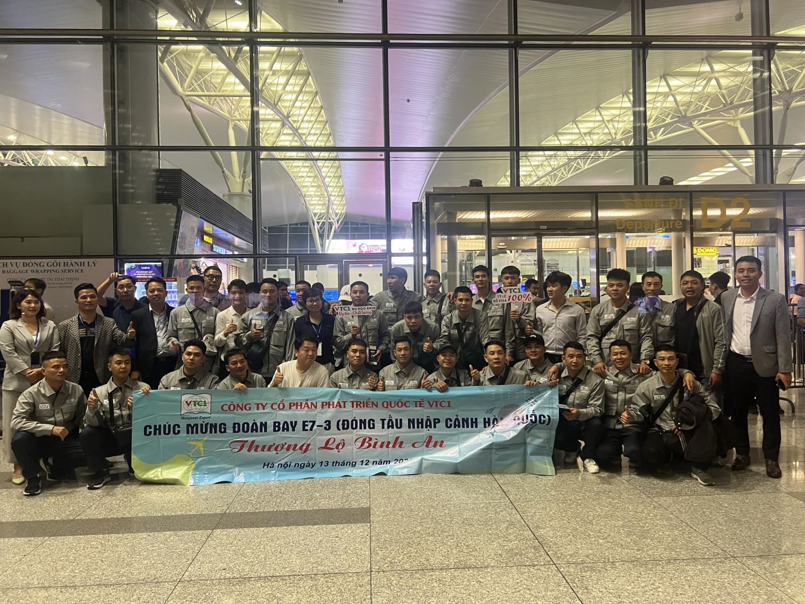 thông báo lịch xuất cảnh visa E7-3 sang Hàn quốc 2023