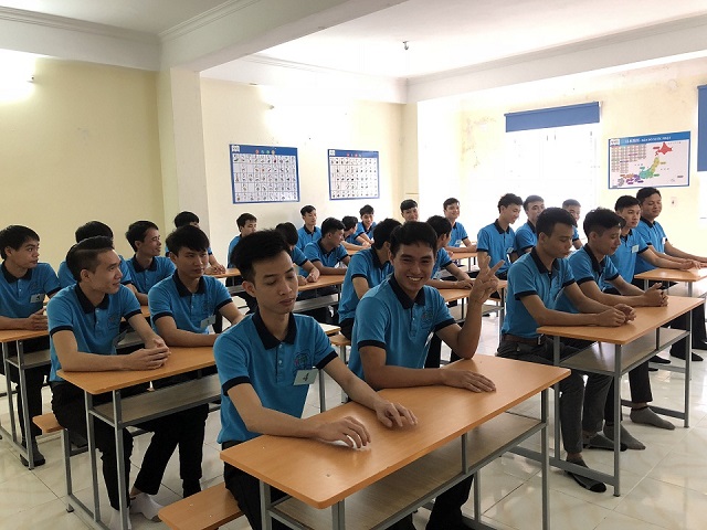 Các thực tập sinh tại công ty VTC1